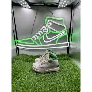 Nike Air Jordan 2 TD‎ Retro Lucky Green White DQ8563-103 Toddler Shoes size 4C